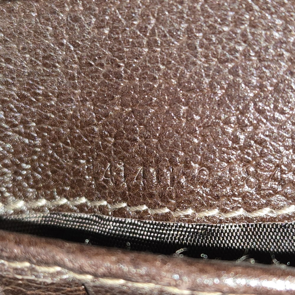 ⛔️SOLD⛔️-Gucci (Vintage) GG Monogram D-Ring Abbey Compact Wallet With Dustbag - Picture 4 of 15